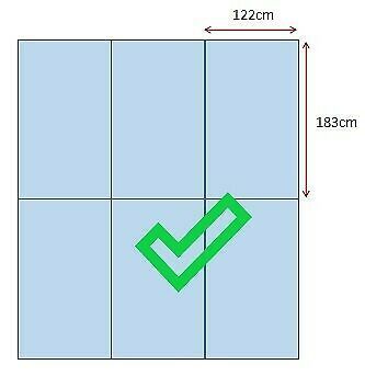 EVA Stallmatten, 183 x 122 cm, 34 mm stark, allseits gezahnt, grün, 46,00 €/m²